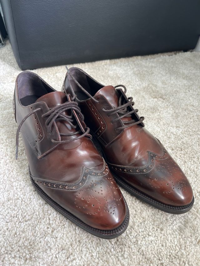 Zapatos Xseni Greye Marrón Piel Talla 42