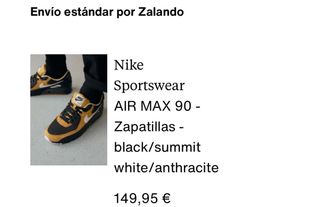 Nike Air Max 90 Camel-Negro