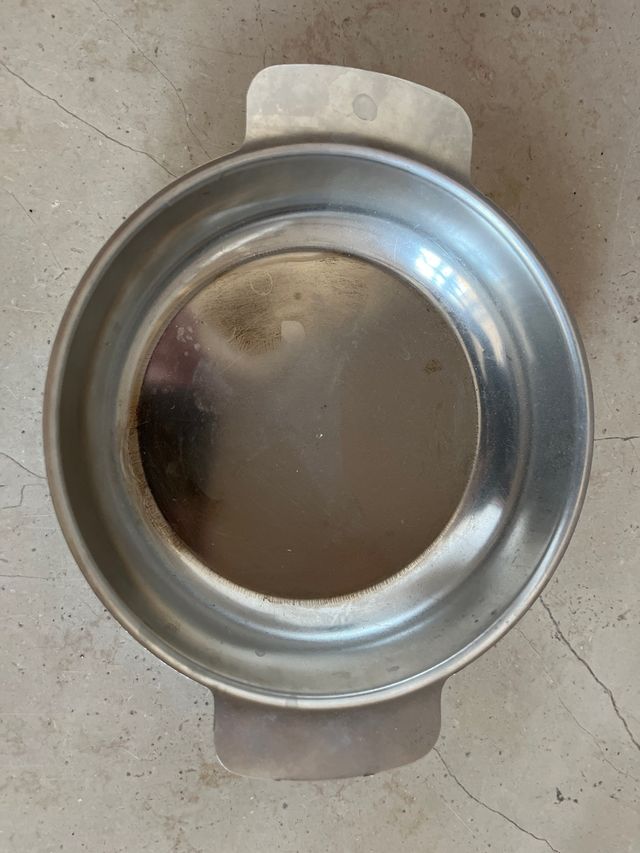 Ciotola acciaio vintage