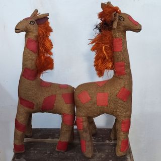 Giraffe Vintage anni '60 della Nuova Zelanda.