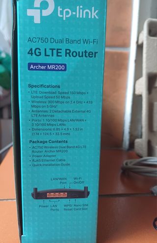 Router tp-link Archer MR200 4G LTE