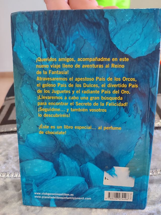 Regreso al Reino de la Fantasía: ¡Libro con olo...