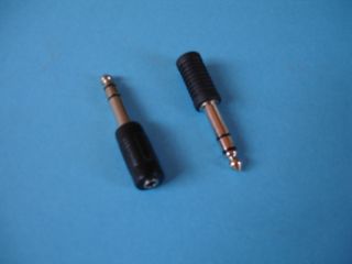 Adaptadores audio 6 cm