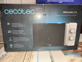 Microondas Cecotec ProClean 3110 20L con grill