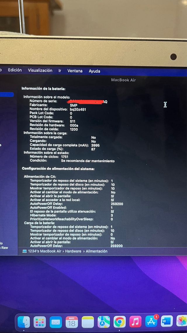 Macbook Air 2015 13,3"