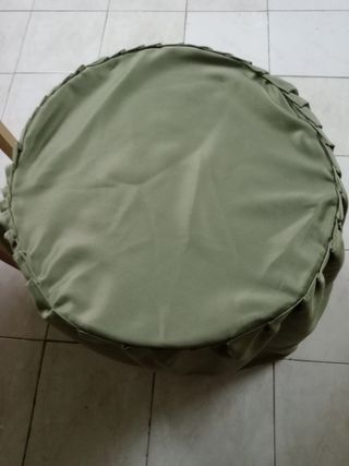 Mesa camilla con faldillas 