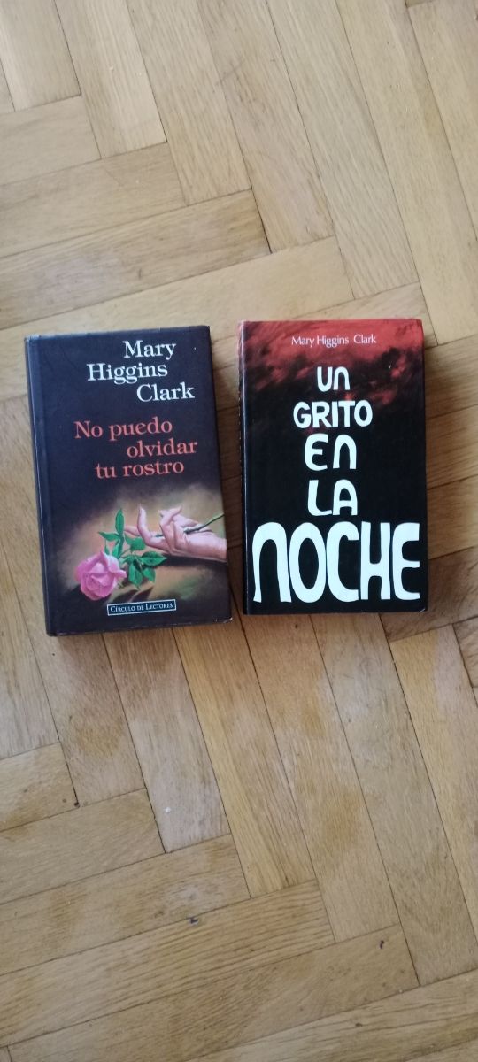 Lote 2 libros Mary Higgins Clark