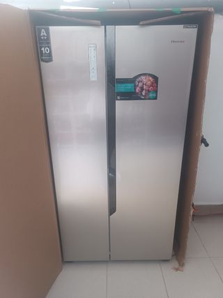 Nevera Hisense - Acero inoxidable 