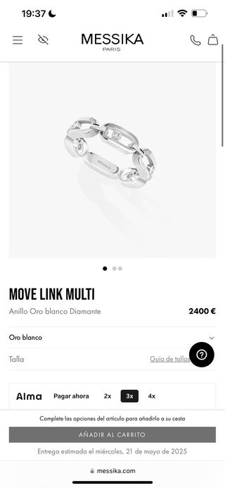 Anillo Messika Move Link Multi