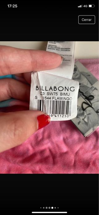 Bikini billabong t.S y xs