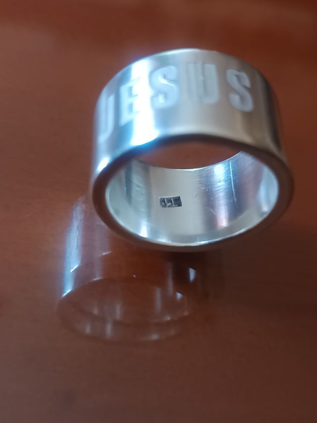 Anillo plata de ley "925"