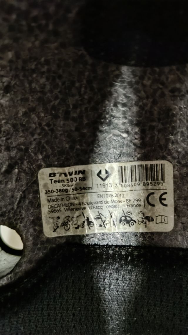 Casco bici niño 50-54cm