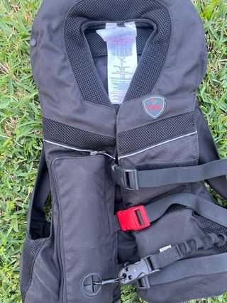 Chaleco HIPICA airbag Spark Talla XXS con cartucho