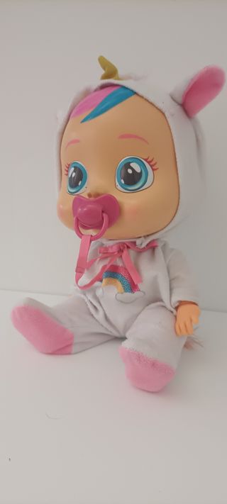 Bebe lloron unicornio 
