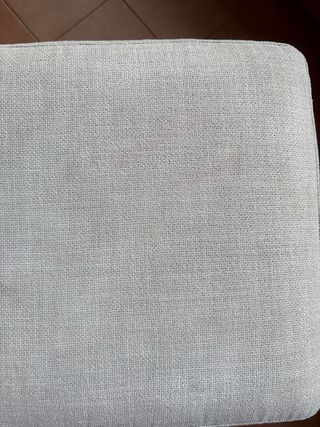 Puff gris azulado 54x54x41cm