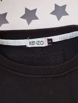 Sudadera Kenzo Tiger Negra - Talla L