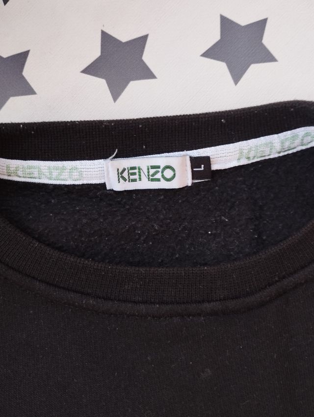 Sudadera Kenzo Tiger Negra - Talla L