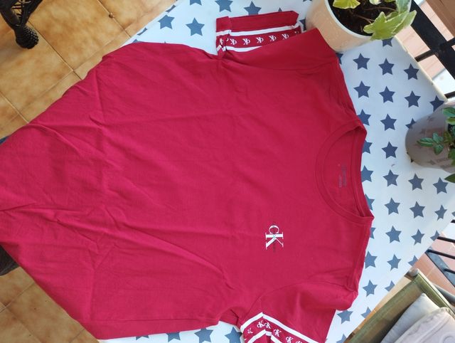 Camiseta Calvin Klein roja - Talla M