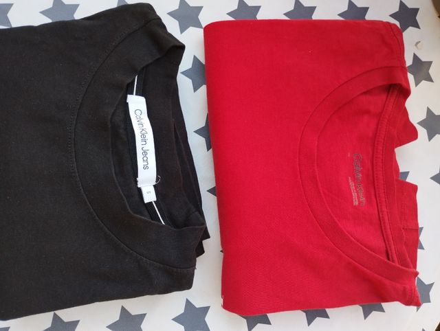Camiseta Calvin Klein roja - Talla M