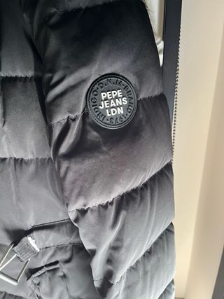 Plumífero Pepe Jeans negro talla XS