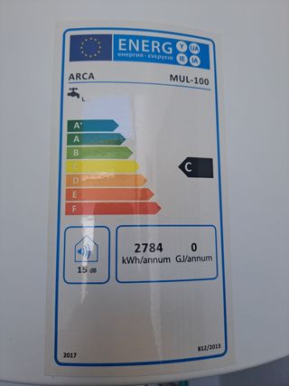 Calentador de agua Arca MXL 100 litros