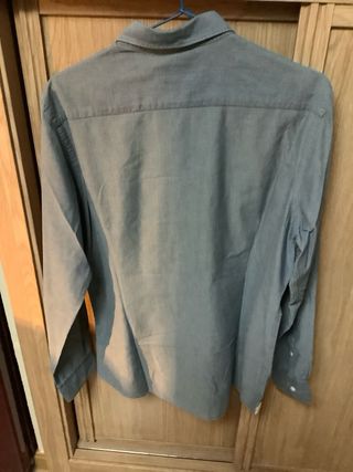 Camisa Massimo Dutti Gris - Talla 21