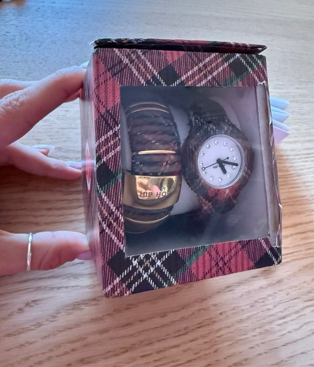 Special Pack Limited Edition orologio  bracciale tartan Hip Hop