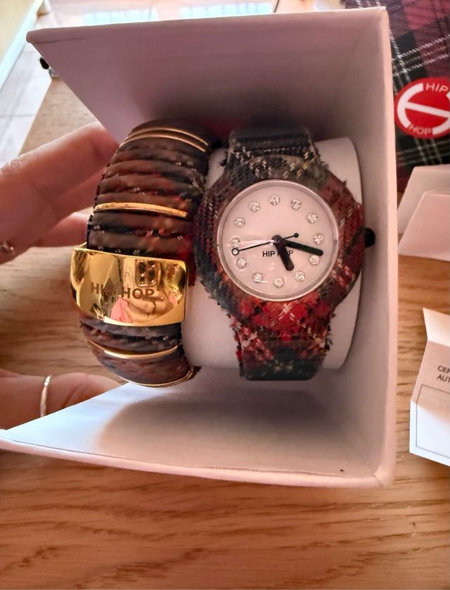 Special Pack Limited Edition orologio  bracciale tartan Hip Hop