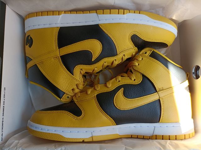 Nike Dunk High Wu-Tang amarillas