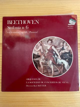 Vinilo Beethoven Sinfonía nº 6 Pastoral
