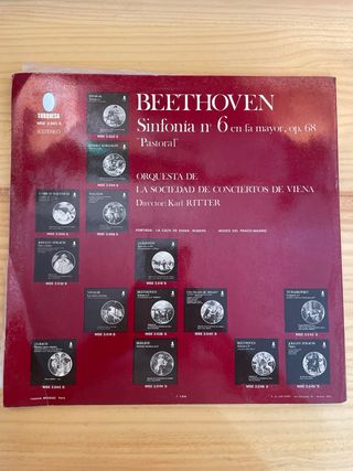 Vinilo Beethoven Sinfonía nº 6 Pastoral
