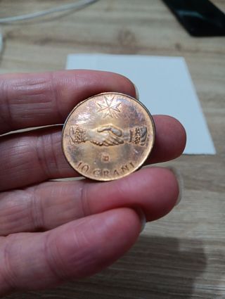 10 Grani Proof 1967. Sovr. Ordine Milit. di Malta 