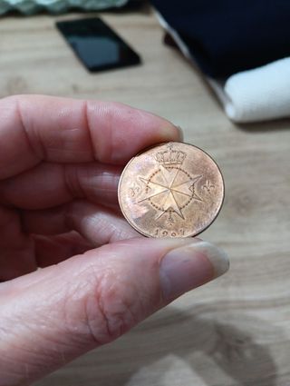 10 Grani Proof 1967. Sovr. Ordine Milit. di Malta 