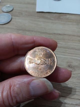 10 Grani Proof 1967. Sovr. Ordine Milit. di Malta 