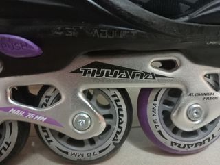 Patines en línea Tijuana, talla 34 a 37.