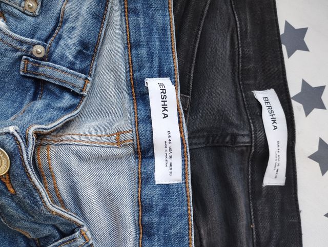 2 Vaqueros Bershka rotos