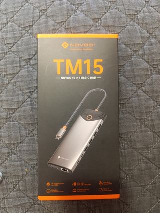 Multipuerto NOVOO TM15 - Hub USB-C 15 en 1