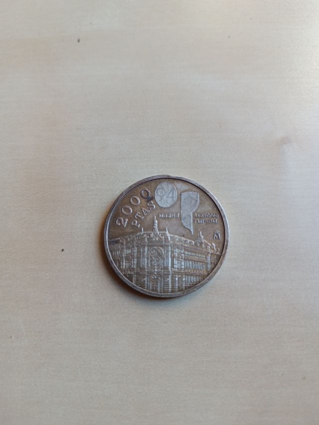 Moneda de plata 2000 ptas. 1994.