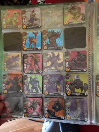 Chapas Invizimals - Colección Incompleta