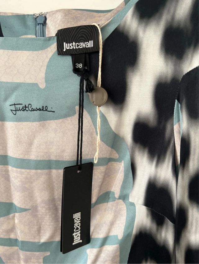 Vestito Just Cavalli - Blu e Bianco