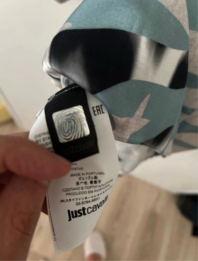 Vestito Just Cavalli - Blu e Bianco