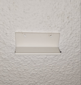 Soporte pared discos de vinilo.