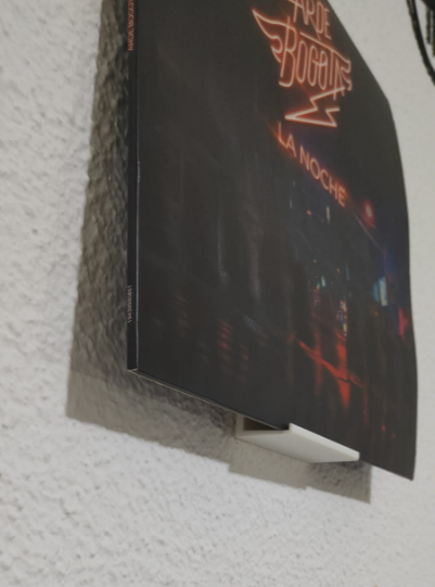Soporte pared discos de vinilo.