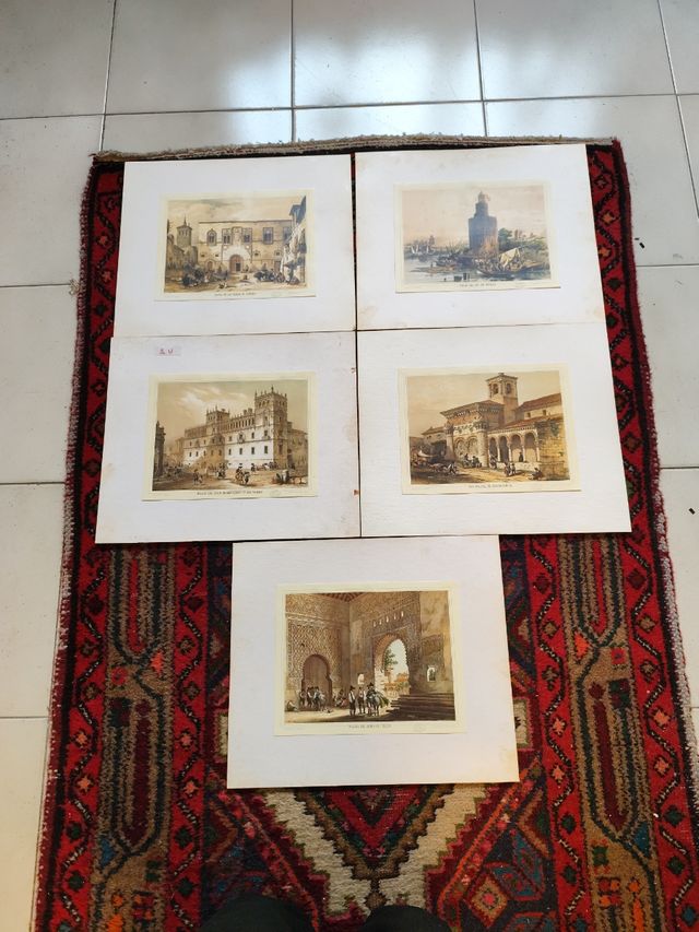 Litografías España Artística y Romántica