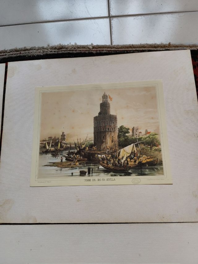 Litografías España Artística y Romántica