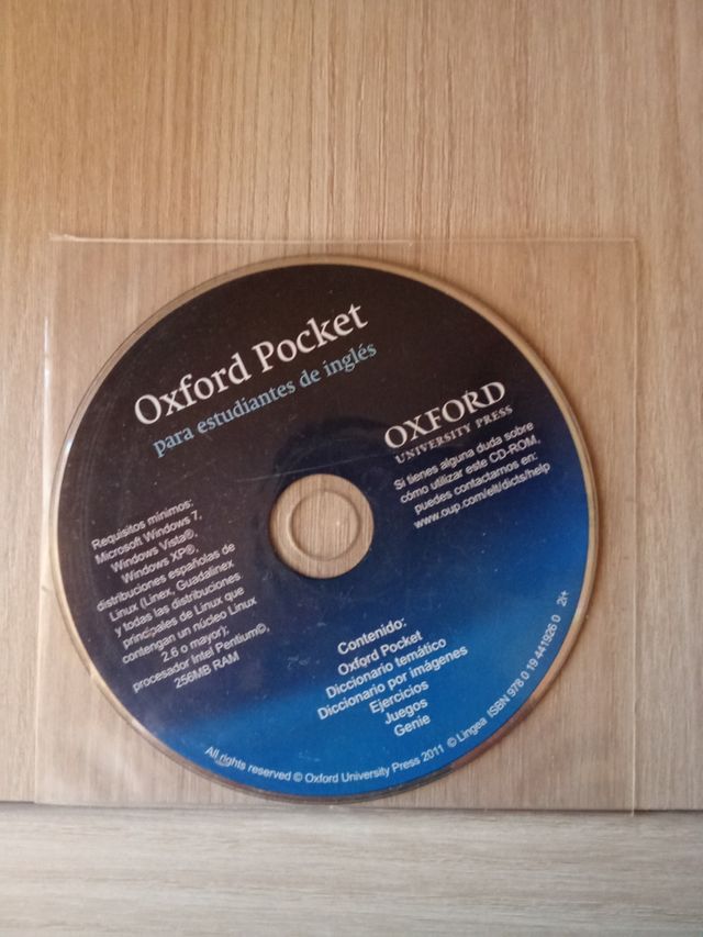Vendo diccionario de inglés Oxford pocket