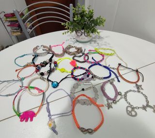 Lote pulseras variadas - Multicolor