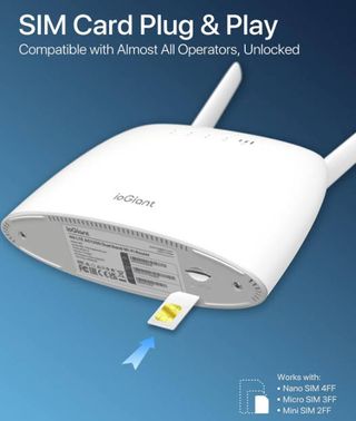 Router 4G SIM, WiFi AC1200 5GHz y 2.4GHz#000894