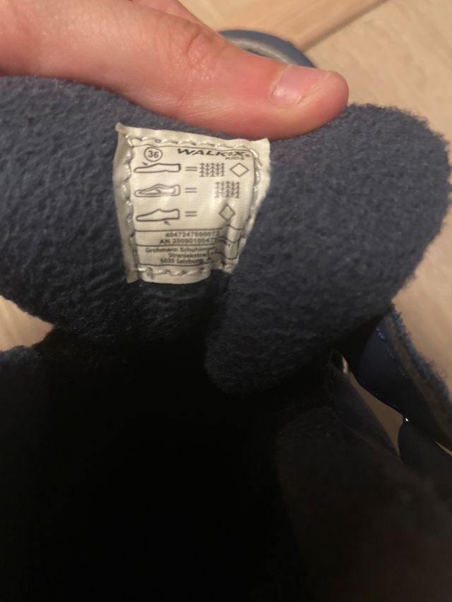 Botas Nieve Niño Azul - Talla 27