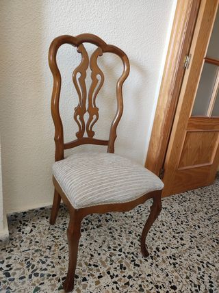 Pack de 4 Silla De Madera